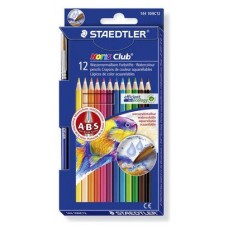 LÁPICES COLOR NORIS AQUARELL 144 10, ESTUCHE 12 PZAS STAEDTLER 144 10NC12 (Espera 4 dias) en Huesoi